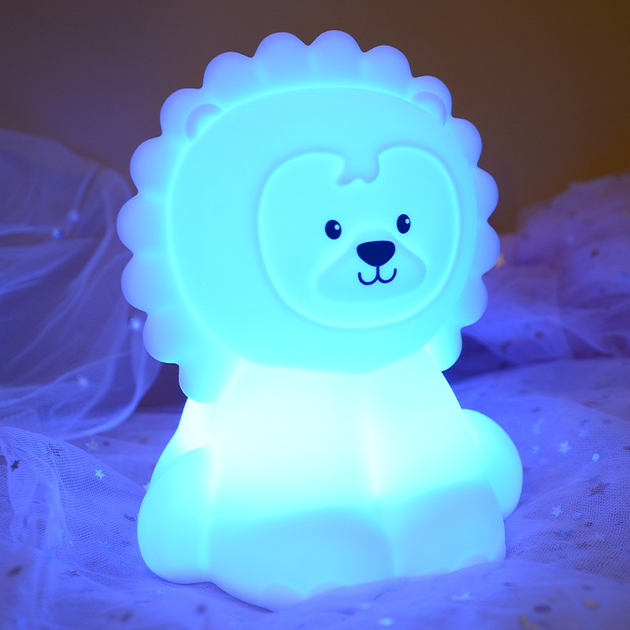 Lampka nocna dla dzieci NiteLite Lew (5744005631023) - obraz 3