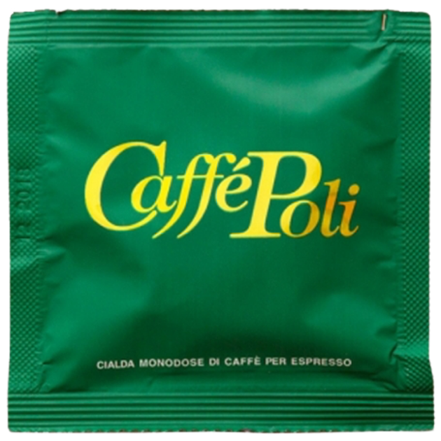Купить Кофе в монодозах чалдах Caffe Poli Verde 100 шт ESE 44 мм ...