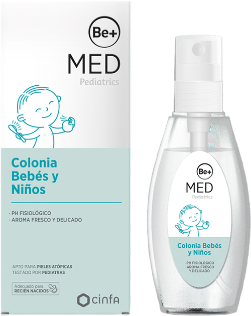 Woda kolońska dla dzieci Be+ Med Pediatrics 100 ml (8470002076341) - obraz 1