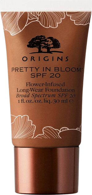 Podkład nawilżający Origins Pretty In Bloom Spf 20 720 Very Deep Warm 30 ml (717334245464) - obraz 1