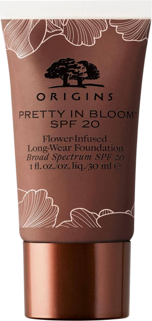 Podkład nawilżający Origins Pretty In Bloom Spf 20 730 Very Deep Warm 30 ml (717334245471) - obraz 1