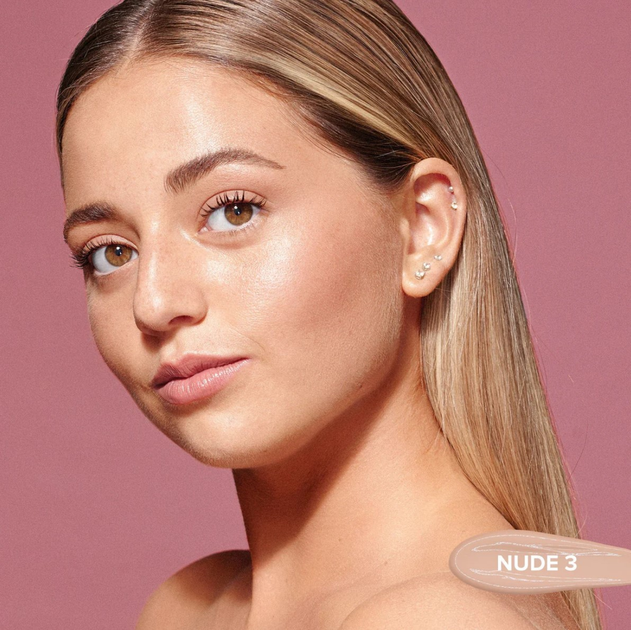 Тональна основа Nudestix Tinted Cover освітлювальна 3 Nude 25 мл (839174001854) - зображення 5