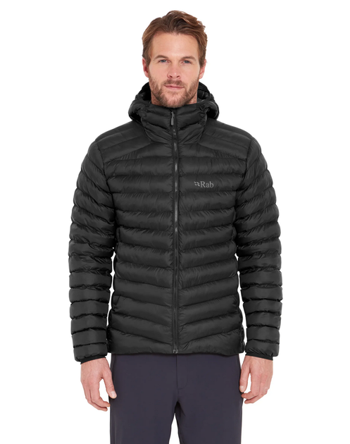 Пуховік чоловічій Rab Cirrus Alpine Jacket, Black, L (RB QIP-25-BLK-LRG) - Фото 3 Пуховік чоловічій Rab Cirrus Alpine Jacket, Black, L (RB QIP-25-BLK-LRG) - зображення 3