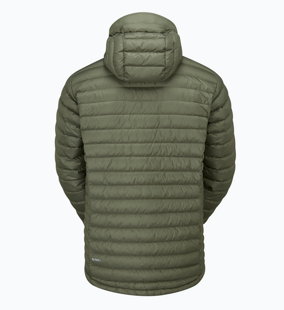 Пуховик чоловічій Rab Microlight Alpine Jacket, Light Khaki, M (RB QDB-12-LKH-MED) - Фото 2 Пуховик чоловічій Rab Microlight Alpine Jacket, Light Khaki, M (RB QDB-12-LKH-MED) - зображення 2
