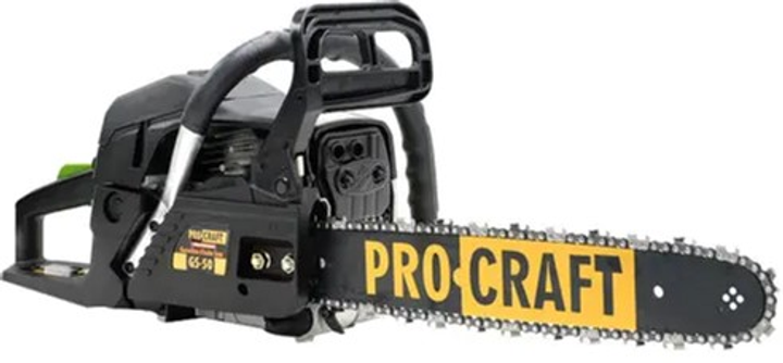 Ланцюгова пилка ProCraft GS50 (1 шина, 1 ланцюг 40) (600501) - зображення 5
