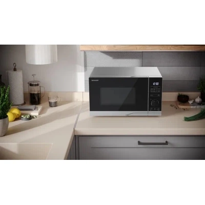 Микроволновая печь Sharp YC-PS234AE-S - Фото 7 Микроволновая печь Sharp YC-PS234AE-S - изображение 7