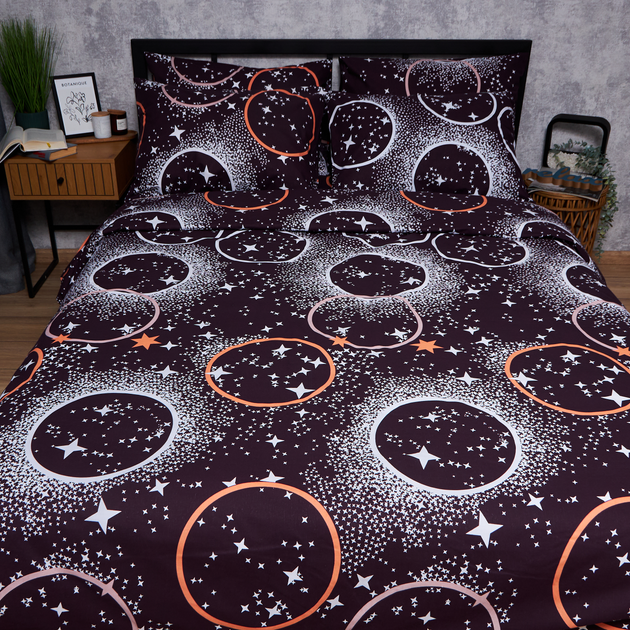 Підковдра Moon&Star Бязь Gold Люкс Cosmic Vibes Євро 200 x 220 см (MS-870000633) від Rozetka на платформі USKIDKA Акція на Підковдра Moon&Star Бязь Gold Люкс Cosmic Vibes Євро 200 x 220 см (MS-870000633) від Rozetka