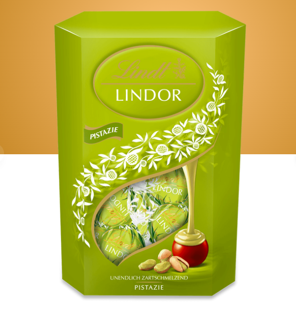 Цукерки з фісташкою Lindt Lindor Pistachio 500 гр. - зображення 2