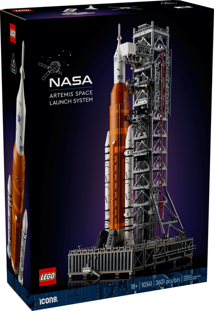 Конструктор LEGO Icons Ракета NASA Artemis SLS 3601 елемент (10341) - зображення 1