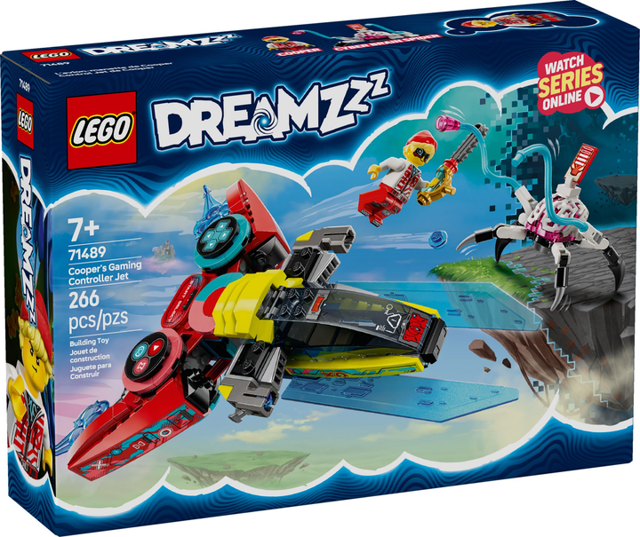 Zestaw klocków LEGO DREAMZzz Odrzutowy kontroler 266 elementów (71489) - obraz 1