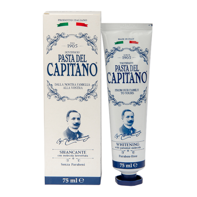 Зубная паста Pasta Del Capitano Whitening 75 мл - Фото 1 Зубная паста Pasta Del Capitano Whitening 75 мл - изображение 1
