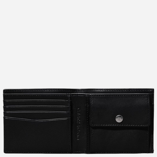 Портмоне чоловіче шкіряне Calvin Klein K50K513179-BEH Чорне (8721107921747) - зображення 4