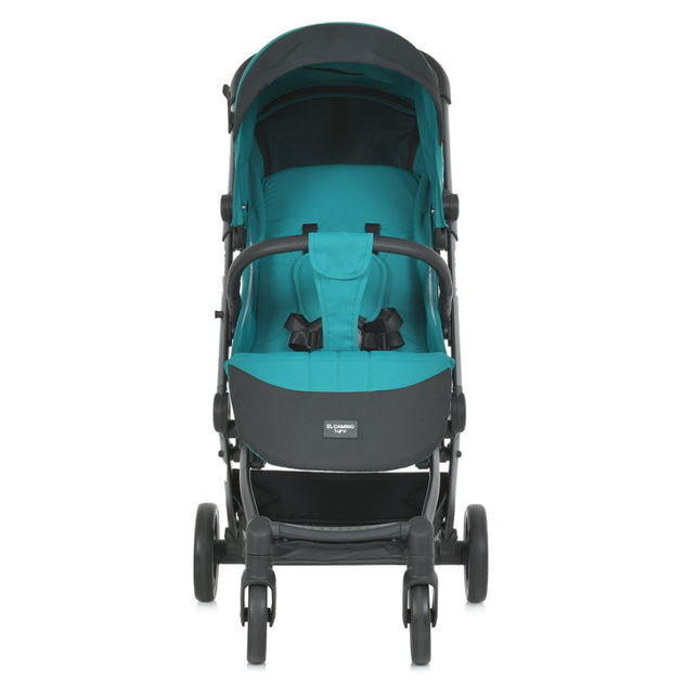 Детская прогулочная коляска LYRA ME 1099 Sea green - изображение 4
