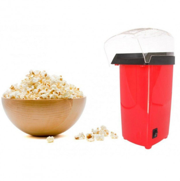 Аппарат для изготовления попкорна Popcorn Maker красный - Фото 3 Аппарат для изготовления попкорна Popcorn Maker красный - изображение 3
