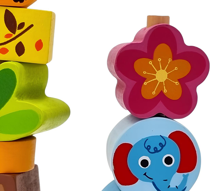 Головоломка Tooky Toy Балансування тварини (6972633370130) - зображення 5