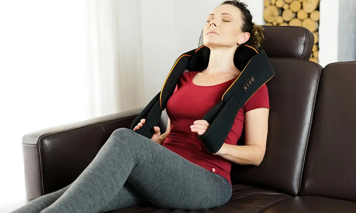 Masażer do szyi Medivon Collar Simple Czarny (5904119281242) - obraz 3