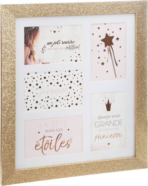 Multiramka Atmosphera for kids Glitter na 5 zdjęć (3560238651100) - obraz 3