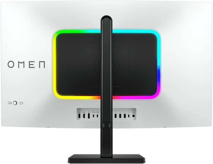 Монітор 31.5" HP OMEN Transcend 32 4K UHD QD-OLED 240 Гц 0.03 мс 2xHDMI DP USB-C HAS Black-White (9R181E9) - зображення 6