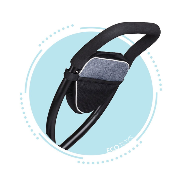 Велосипед дитячий Ecotoys з поворотним сидінням сірий (JM-066-9 GREY) (5903089064626) - зображення 9