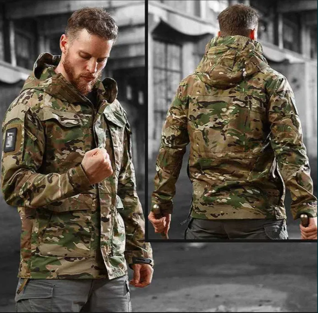 Куртка тактическая Tactical series M65 Tactical Series L Камуфляж - изображение 3