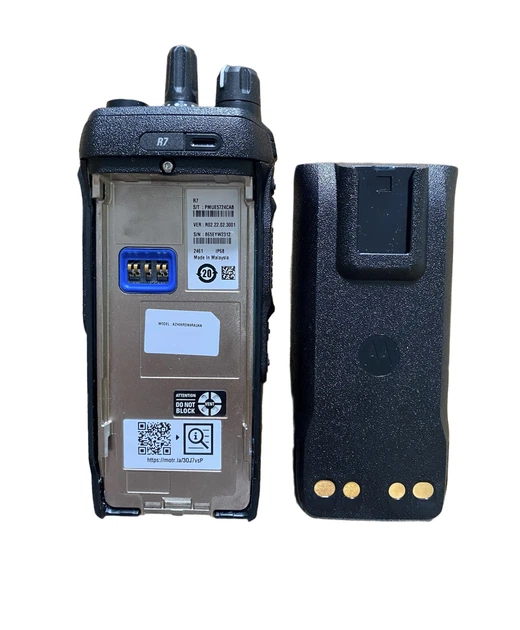 Рація Motorola R7 UHF високочастотна FKP з AES 256 - зображення 2