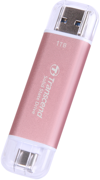 Dysk SSD Transcend ESD310P 1TB USB Type-A/USB Type-C 3D NAND (TS1TESD310P)  - obraz 3