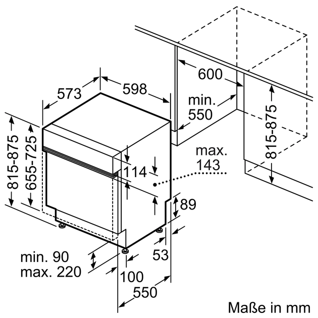 Zmywarka do zabudowy Neff S145EAS01E - obraz 7