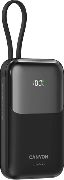 Powerbank Canyon OnPower 101 10000 mAh 22.5W Black (CNS-CPB101BK) - obraz 2