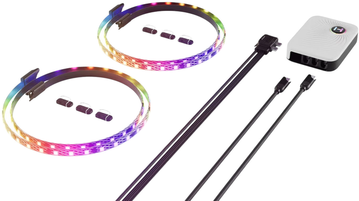 Oświetlenie dla obudowy HYTE LS30 qRGB Light Strip + Nexus Portal 1000 mm (ACC-HYTE-LS30-B-2NP) - obraz 1