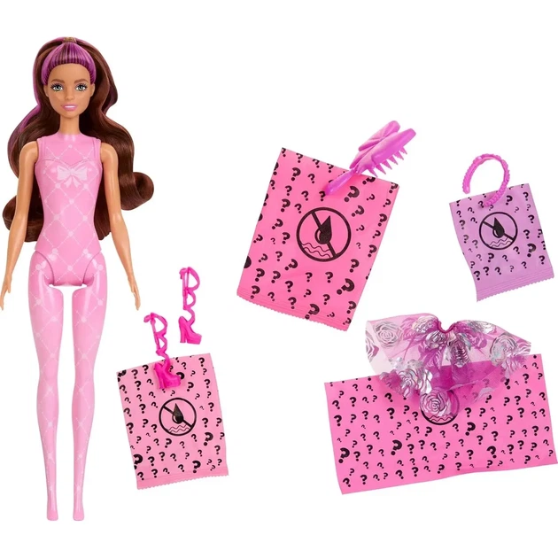 Кулька сюрприз Barbie Кольорове перевтілення Балерина в асортименті - Фото 6 Кулька сюрприз Barbie Кольорове перевтілення Балерина в асортименті - зображення 6