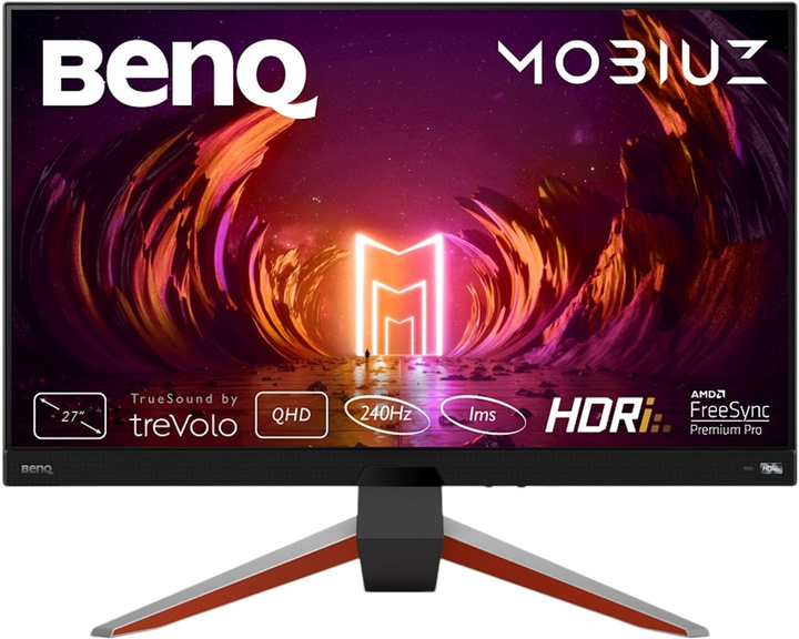 Monitor 27" BenQ Mobiuz EX270QM (9H.LL9LJ.LBE) - obraz 1