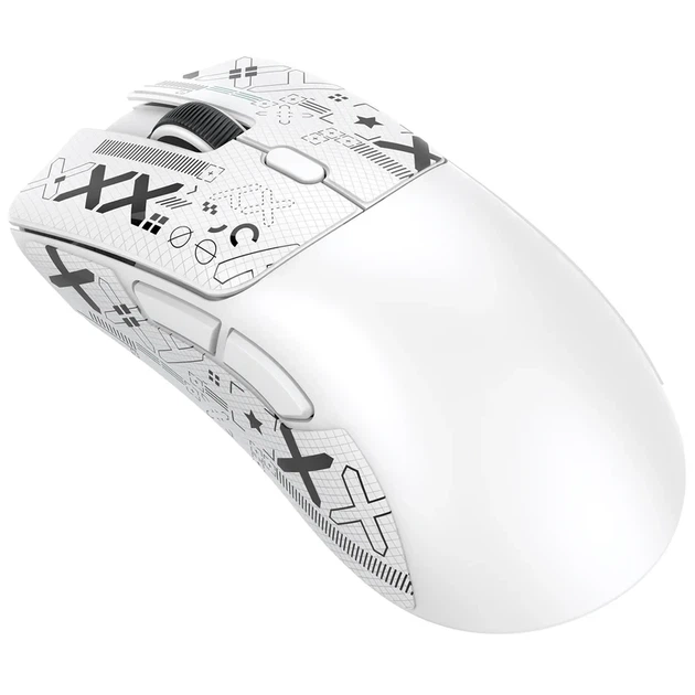 Миша бездротова ігрова ATTACK SHARK R1 Білий/White - зображення 3