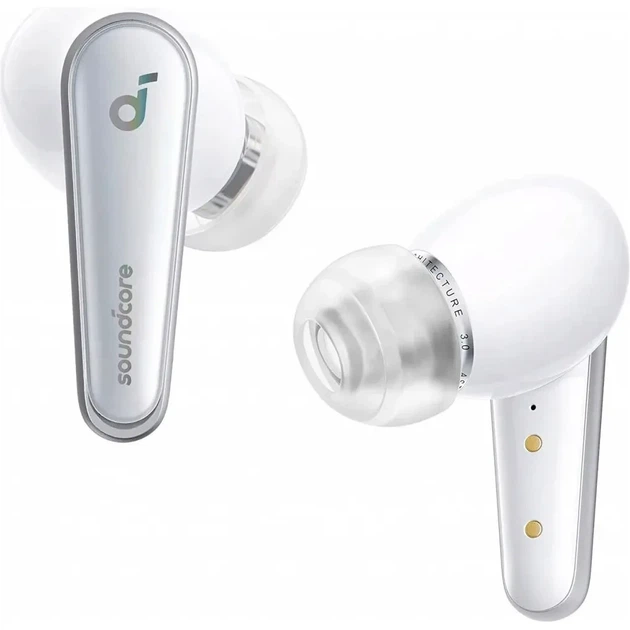 Наушники вкладыши беспроводные TWS Anker SoundCore Liberty 4 NC Clear White (A3947G21) - изображение 2