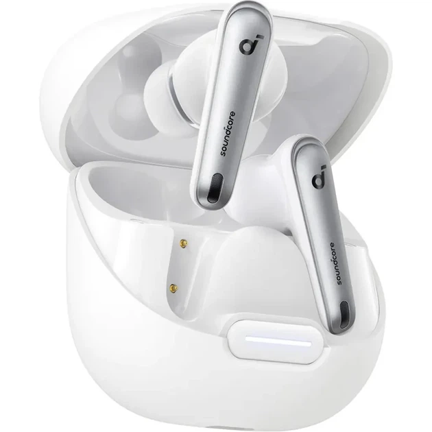 Наушники вкладыши беспроводные TWS Anker SoundCore Liberty 4 NC Clear White (A3947G21) - изображение 3