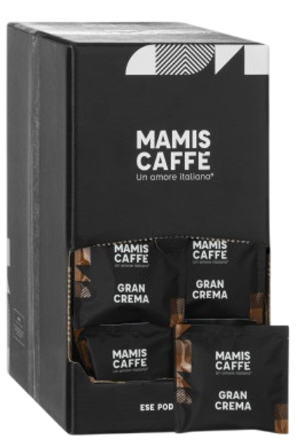 Kawa w saszetkach Mamis Caffe Gran Crema ESE 44 mm 150 szt x 7 g (8056420680287) - obraz 1