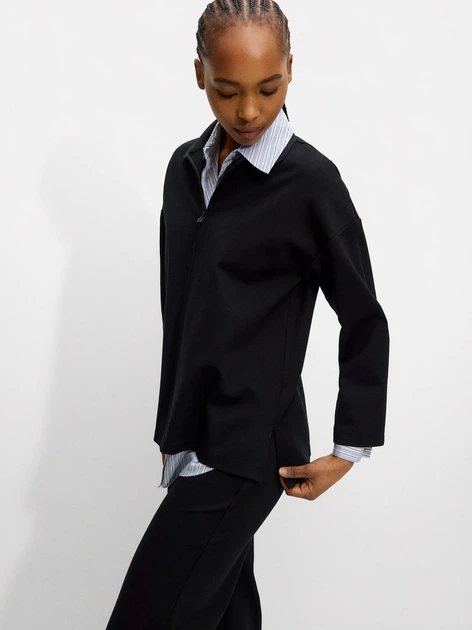 Поло женское Parfois 230544-BK M-L Черное (5608348599030) - изображение 2