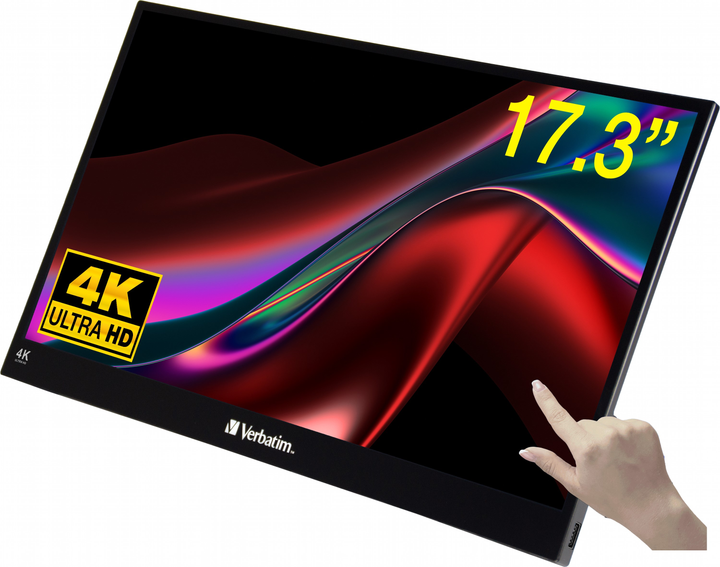 Monitor 17.3" Verbatim PMT-17-4K - obraz 4
