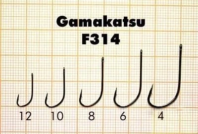 Крючок GAMAKATSU F314 №08 N/L 11шт,28050 - изображение 2