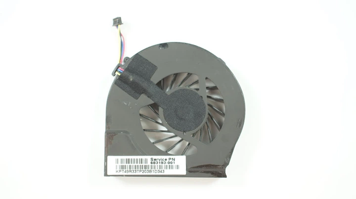 Вентилятор (кулер) для ноутбука HP PAVILION G4-2000, G6-2000, G6-2100, G6-2200, G7-2000, G7-2100, G7-2200 series (683191-001 / 683193-001 / 685477-001 / 680551-001) (2331472) - изображение 2