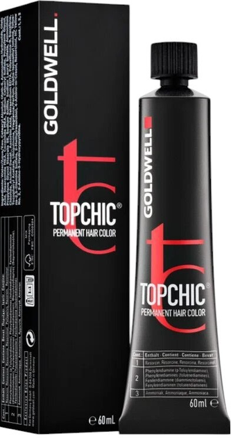 Фарба для волосся Goldwell Topchic 700@GK Sensational Orange Gold Copper 60 мл (4021609080107) - зображення 3