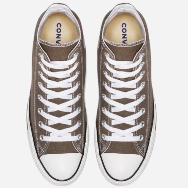 Жіночі кеди високі Converse Chuck Taylor All Star 1J793C 37.5 (5US) Сірі (886952768980) - зображення 5