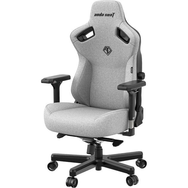 Крісло для геймерів Anda Seat Kaiser 3 Size L Fabric Grey (AD12YDC-L-01-G-PV/F) Сірий - Фото 14 Крісло для геймерів Anda Seat Kaiser 3 Size L Fabric Grey (AD12YDC-L-01-G-PV/F) Сірий - изображение 14