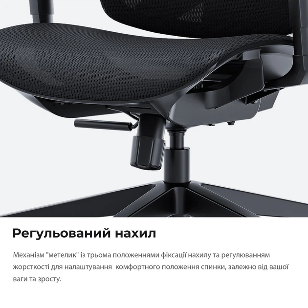 Крісло для геймерів Anda Seat X-Air Mega Size XL Mesh Space Black (AD-WY-01-BBB) - изображение 11