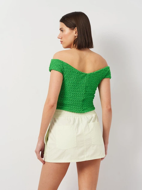 Футболка женская Zara 1165/975 M Зеленая (01165097500037) - изображение 2