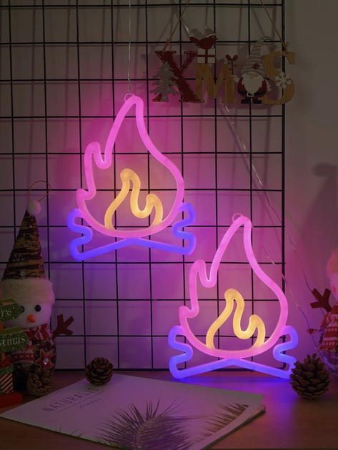 Нічник світлодіодний 3DTOYSLAMP Fire - зображення 5