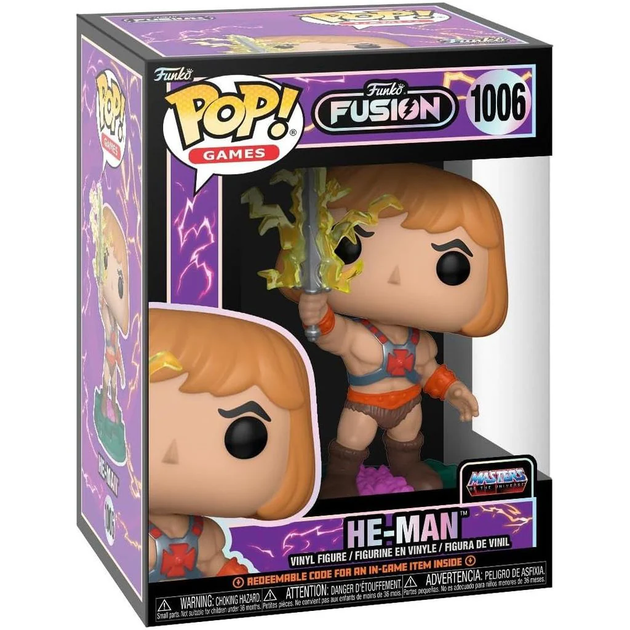 Figurka Funko Pop! Fusion He-Man 1006 (889698830652) - obraz 1