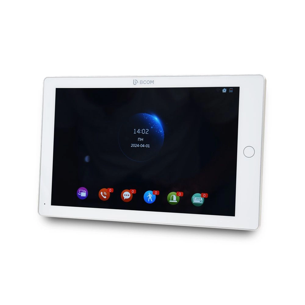 Комплект Wi-Fi домофона BCOM BD-1070FHD/DVR-T White + Tantos Triniti FHD - Фото 2 Комплект Wi-Fi домофона BCOM BD-1070FHD/DVR-T White + Tantos Triniti FHD - изображение 2