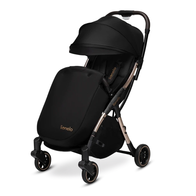Прогулочная коляска Lionelo JULIE ONE BLACK GOLD - Фото 1 Прогулочная коляска Lionelo JULIE ONE BLACK GOLD - изображение 1