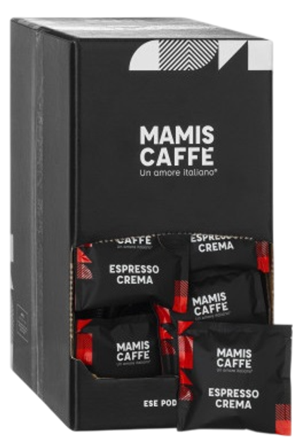 Kawa w saszetkach Mamis Caffe Espresso Crema ESE 44 mm 150 szt x 7 g (8056420680430) - obraz 1