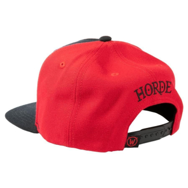 Кепка Jinx World of Warcraft - Horde Leather Emblem Snapback Hat (JINX-11992) 